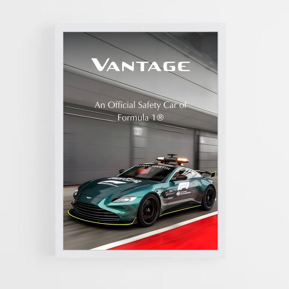 Poster Vantage edition – affiche Aston Martin (vue 3)